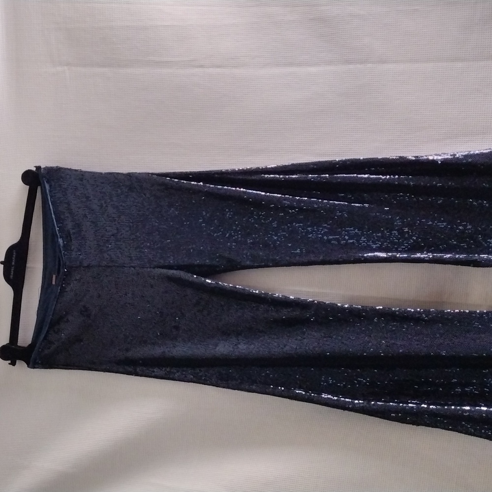 Free People Midnight Sequin Flare Pants